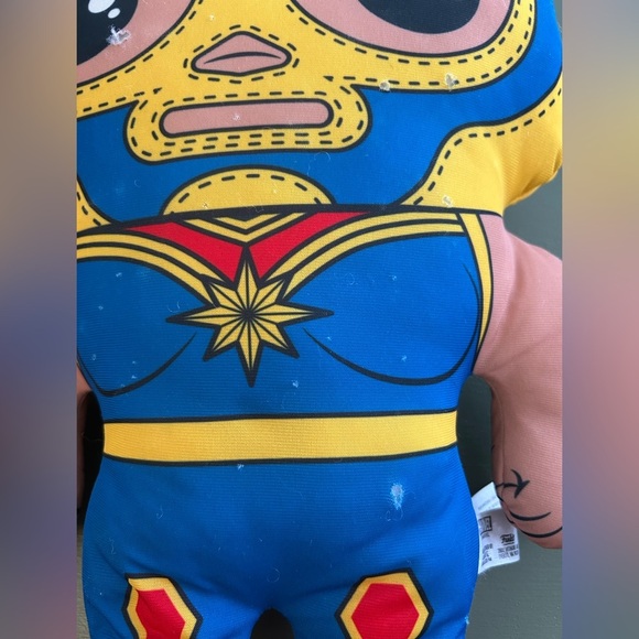 Funko Pop Plush Marvel Luchador Captain Marvel 17.5” - Picture 2 of 9